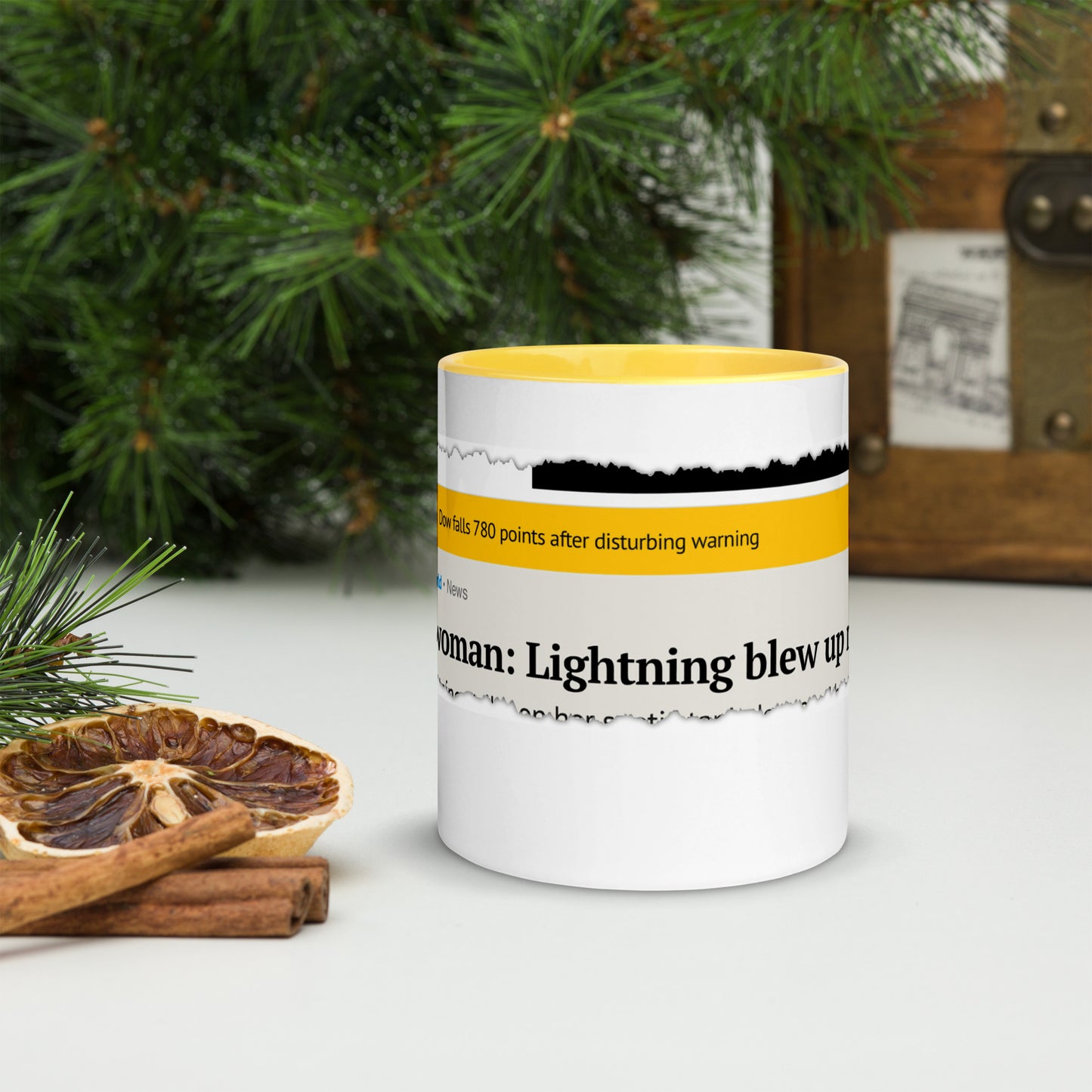 Headline Mug - Florida Woman: Lightning Blew Up My Toilet