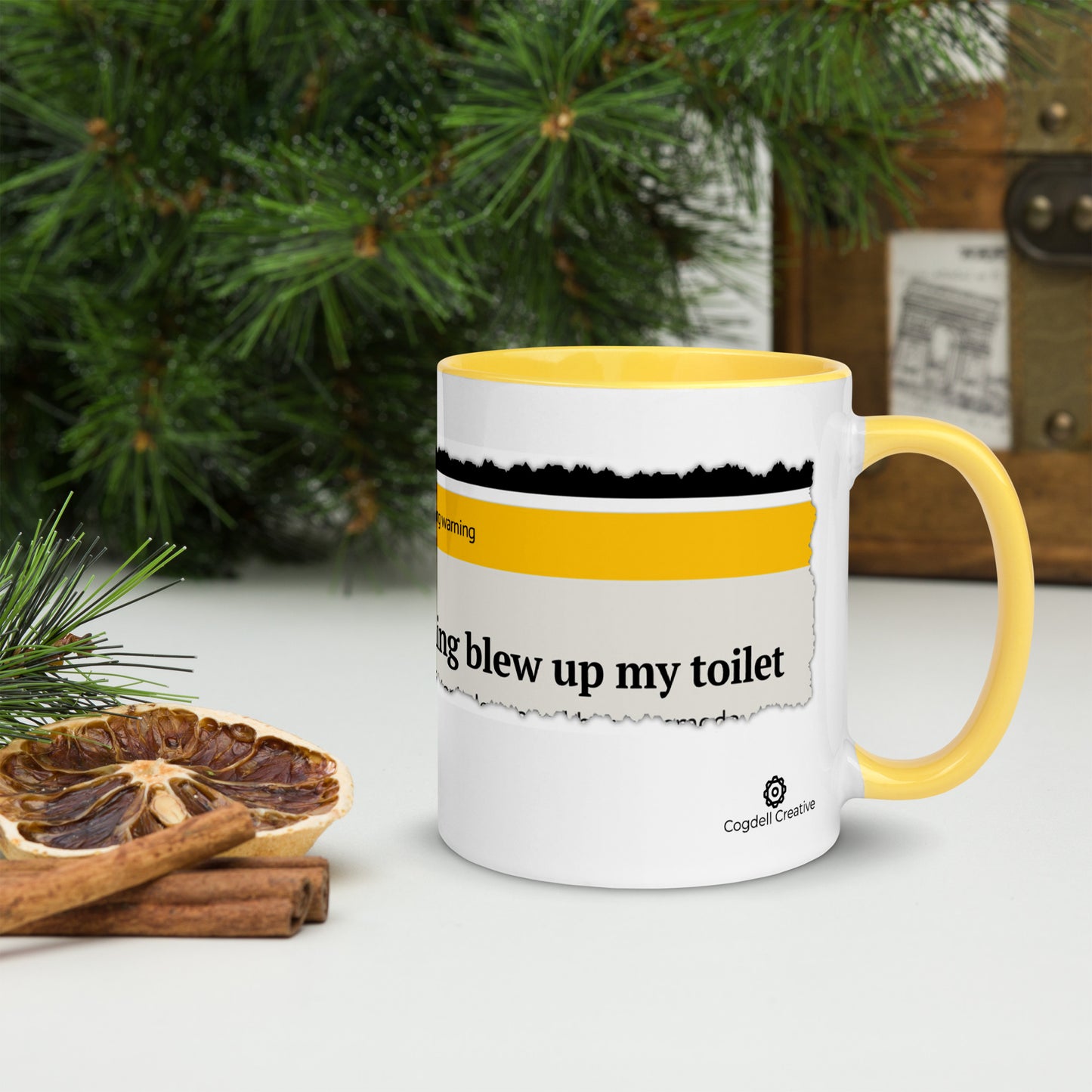 Headline Mug - Florida Woman: Lightning Blew Up My Toilet