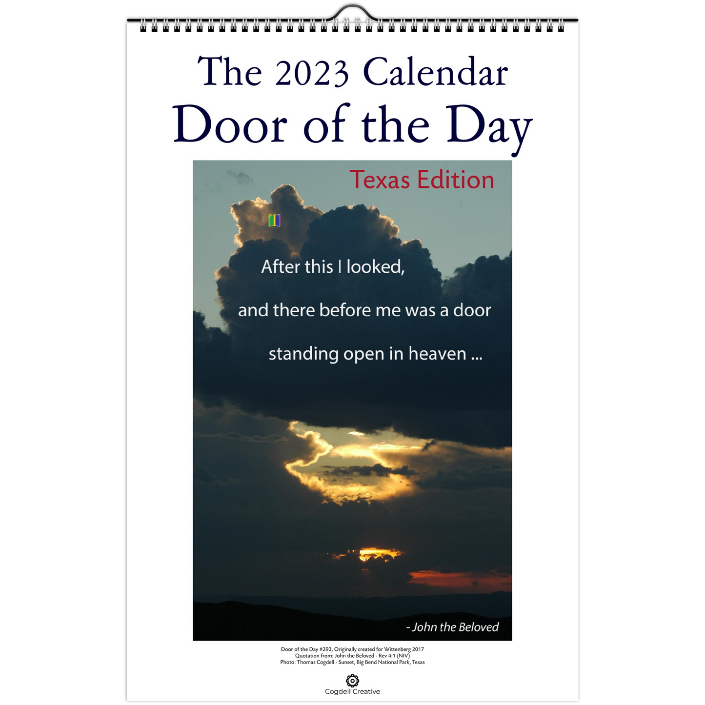 The 2023 Door of the Day Calendar : Texas Edition