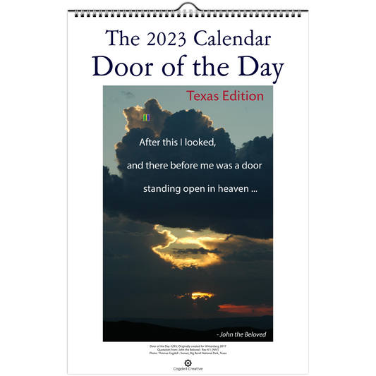 The 2023 Door of the Day Calendar : Texas Edition